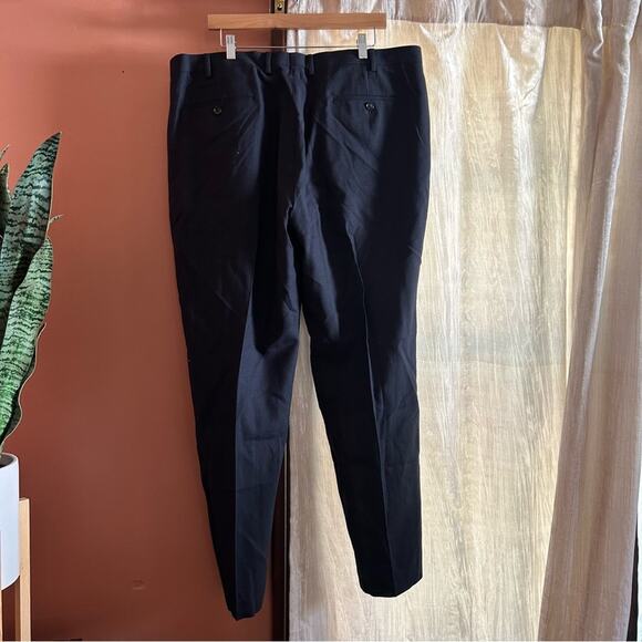 J. Crew Crosby Classic-fit Suit Pant English Wool Navy Blue NWT Men’s Size 40x32 - Picture 5 of 7